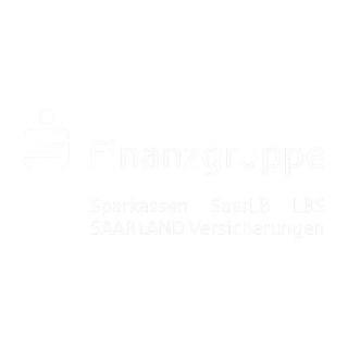 Logo der Finanzgruppe Sparkassenverband Saar mit Sparkassen, SaarLB, LBS und SAARLAND Versicherungen