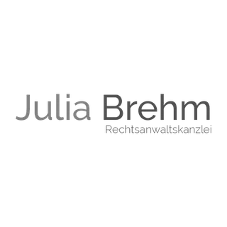 Logo der Rechtsanwaltskanzlei Julia Brehm aus Saarlouis in grauer Schrift